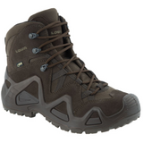 Lowa Zephyr GTX Mid TF Tactical Boots Vattentät Vadderat skaft Mörkbrun