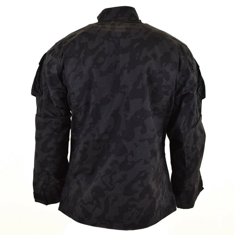 Varumärkesarmé Militärstil Combat Jacket ACU RIPSTOP Night Camo Field Uniform