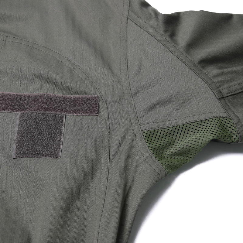 Original French Air Forces F2 Flight Suit hållbar militär overallfoder Nytt