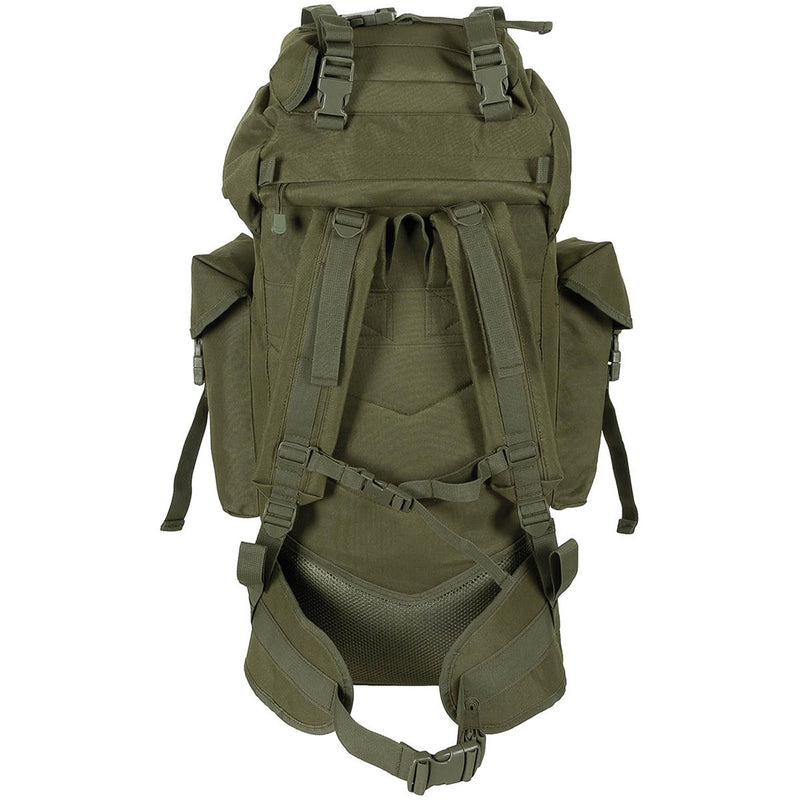 MFH Brand Army BW Combat Tactical Molle 65L ryggsäck Aluminium Rod Field Bag Ny