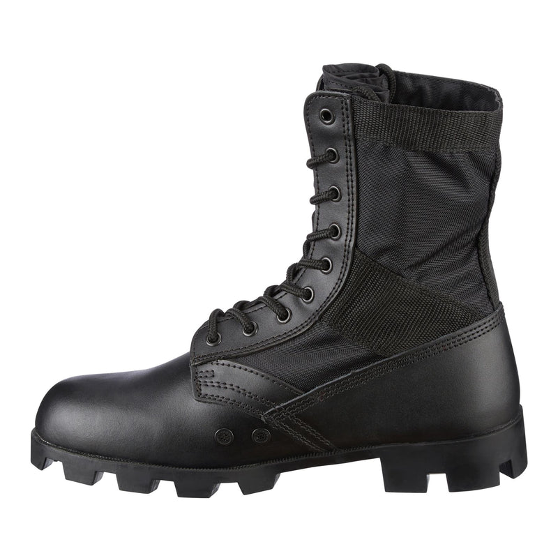 Äkta U.S. Army Jungle Black Leather Panama stövlar bekämpa militära skor Ny