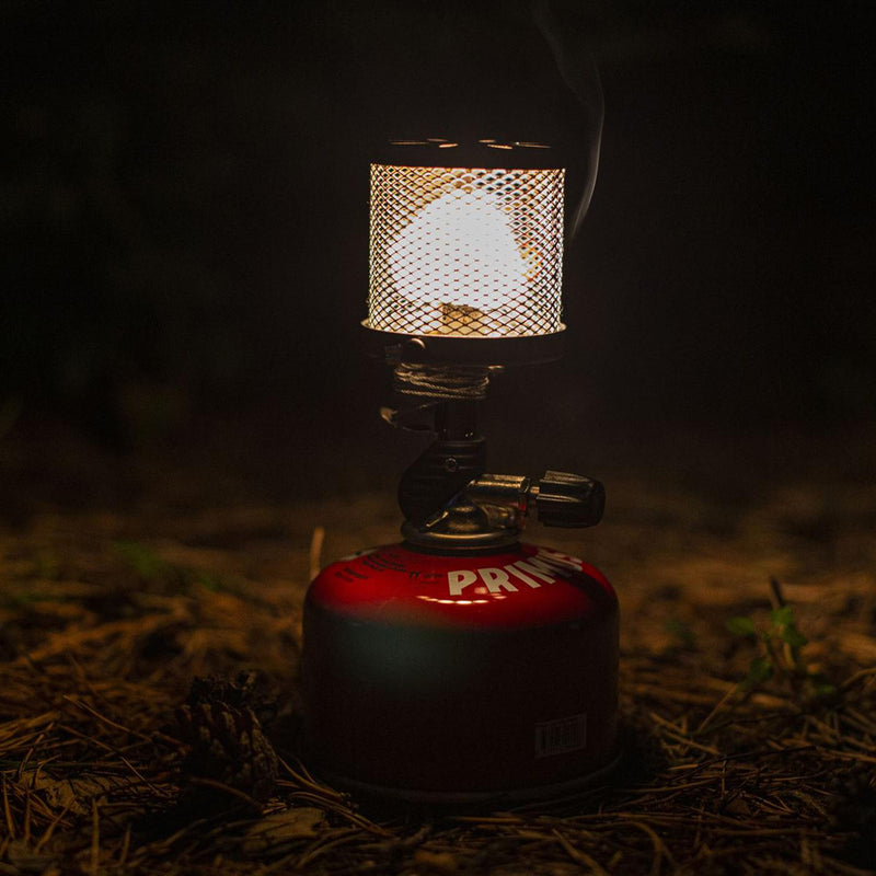 Primus Micron Gas Lamp Lantern Light Justerbar ljus tändning Hanging System