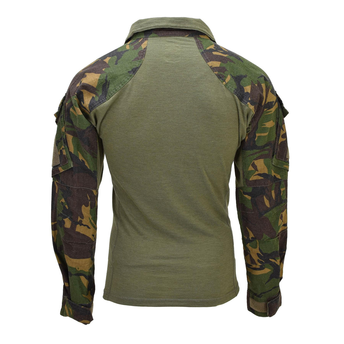 Original holländsk militär stridströja Field Top Quarter Zip DPM Camouflage