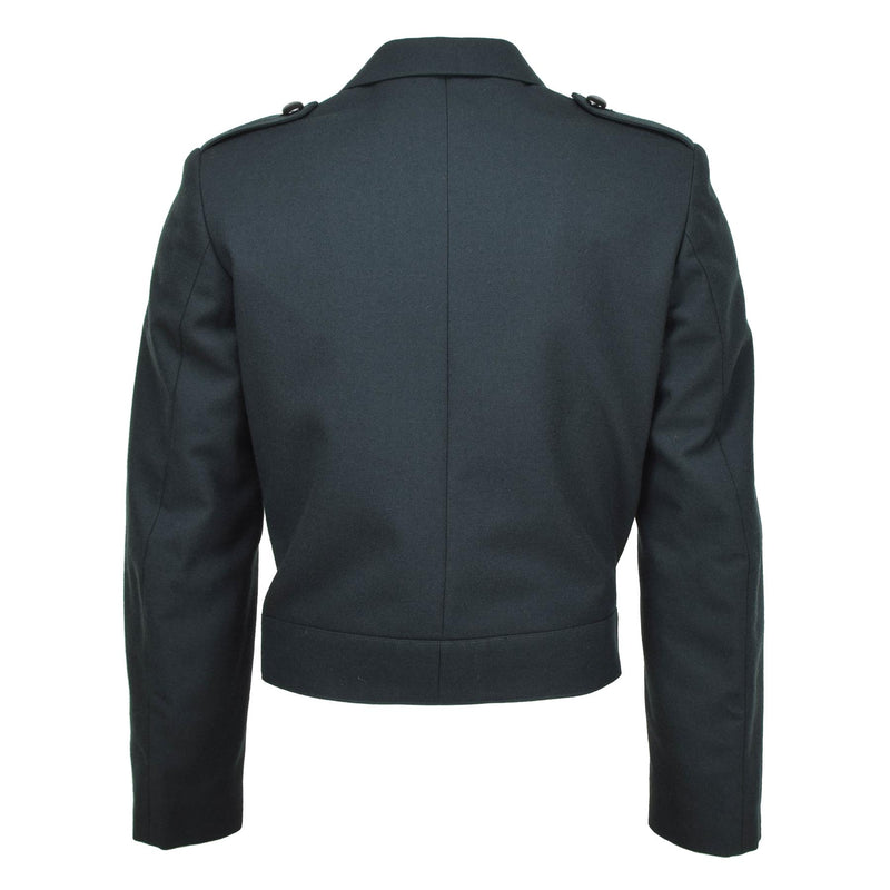 Original belgisk arméblusjacka fält trupper casual ull blouson green ny