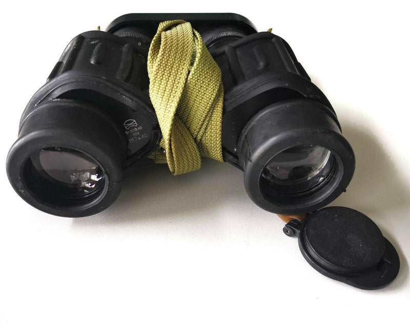 Äkta rumänska armé Ior Valdala 7x40 Binoculars Vintage Porro Bak5 Military