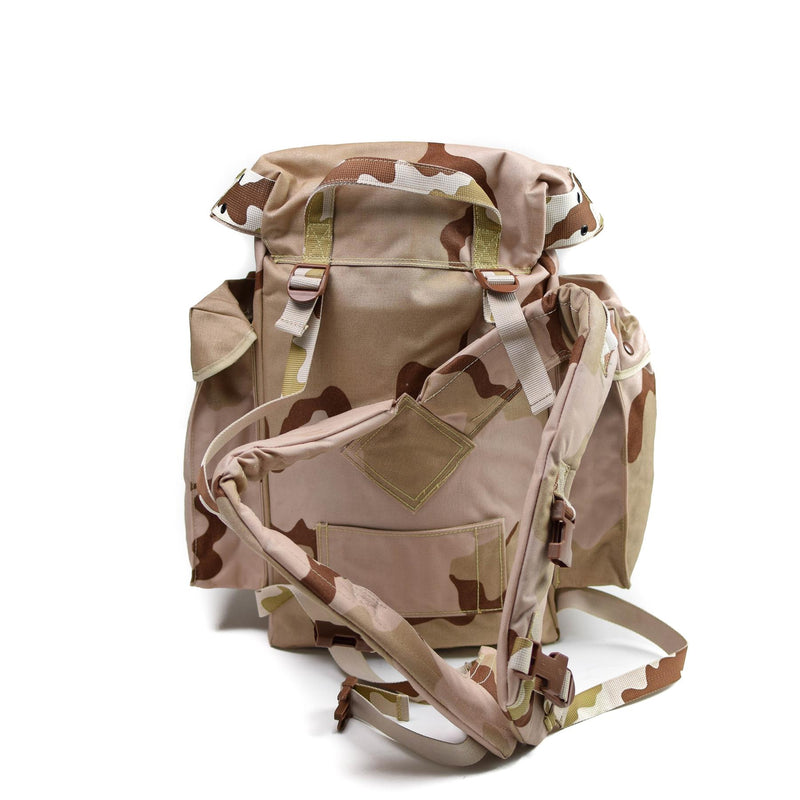 Äkta holländska arméns ryggsäck DPM Camo Combat Rucksack 35L Tactical Daypack New