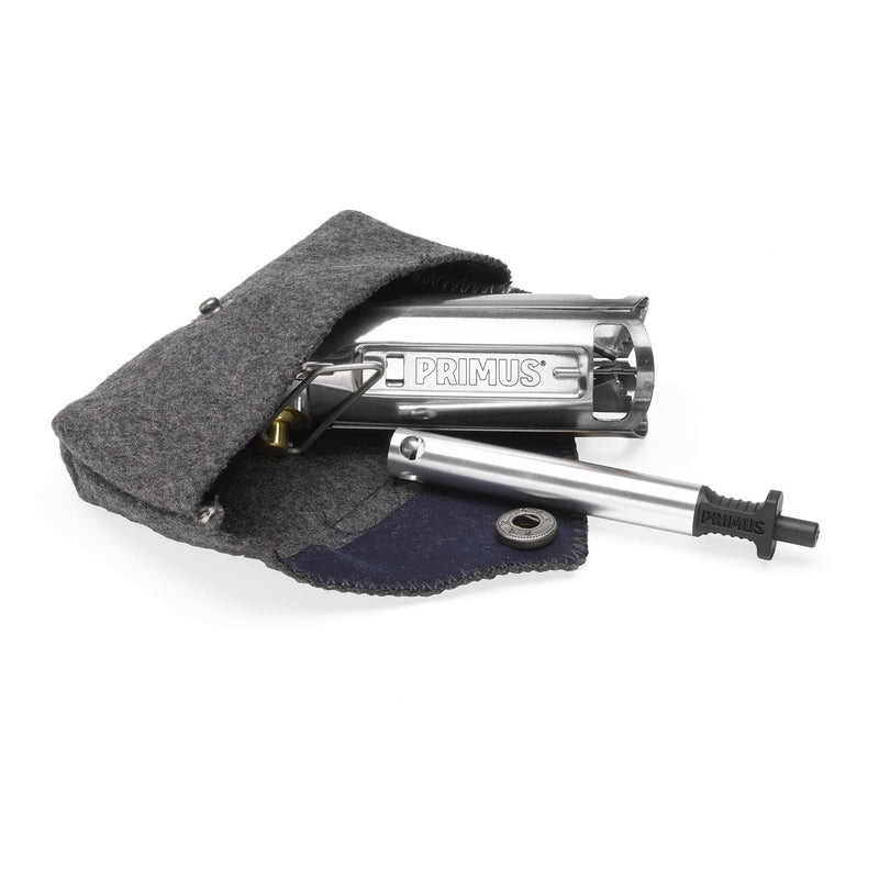 Primus Firestick Compact Burner rostfritt stål vandring spis camping matlagning