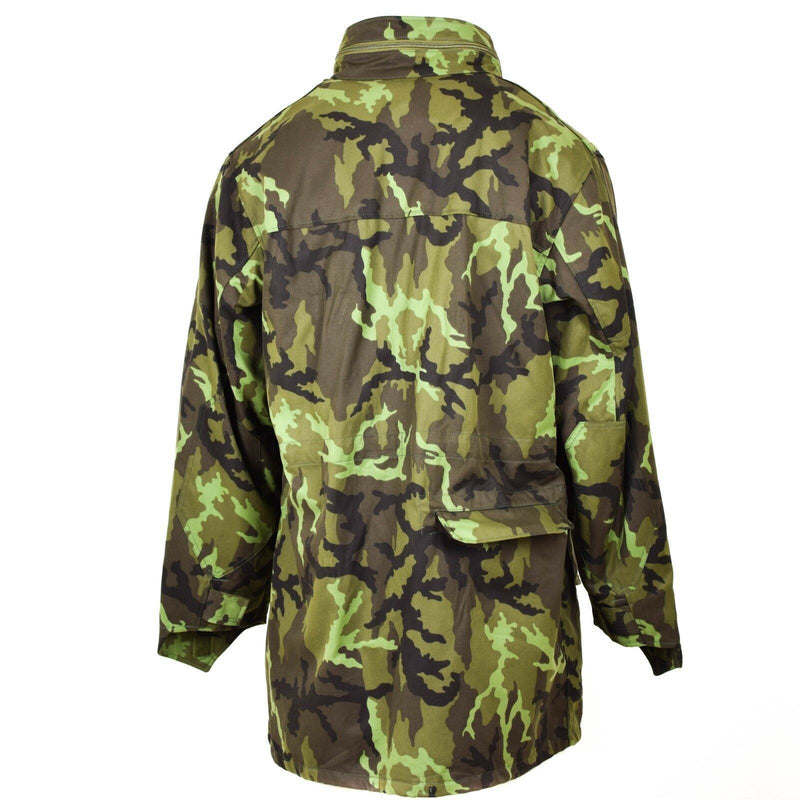 Original tjeckisk armé militär strid CZ 95 Camo Field Jacka Parka Ny