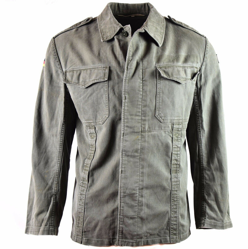 Original German Army Molskin Jacket. Vintage BW Army Field Olive Drab Jacket