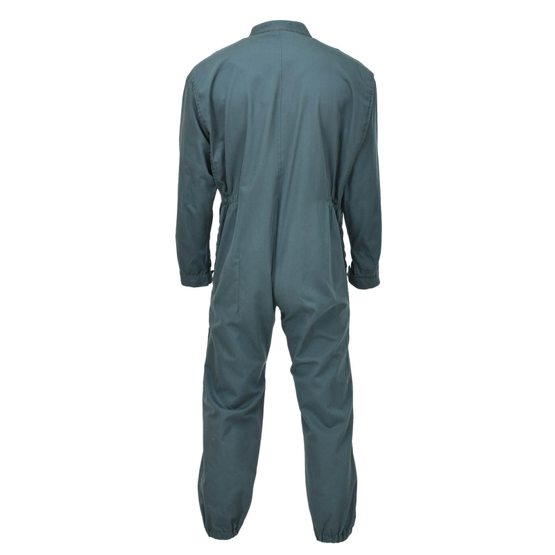 Äkta franska flygvapen Militär täckning dubbel zip mekaniker jumpsuit oliv