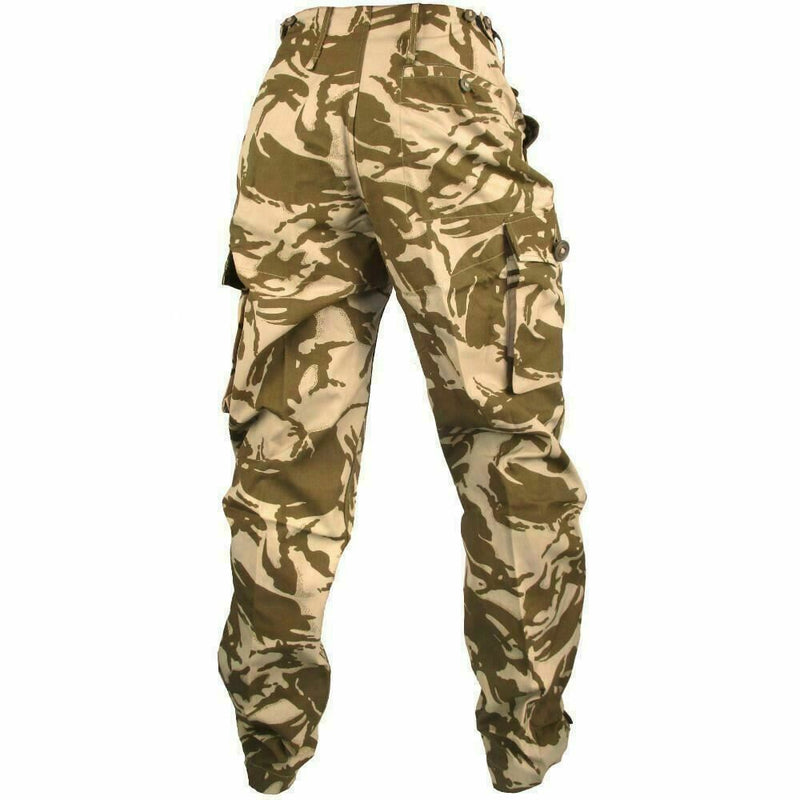Äkta brittiska arméstrandbyxor öken militära byxor vindtäta nya