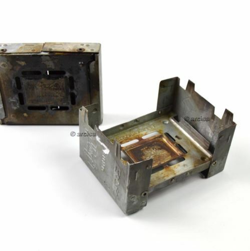 Esbit matlagning spis bw tysk armé bushcraft spis läger spis militär