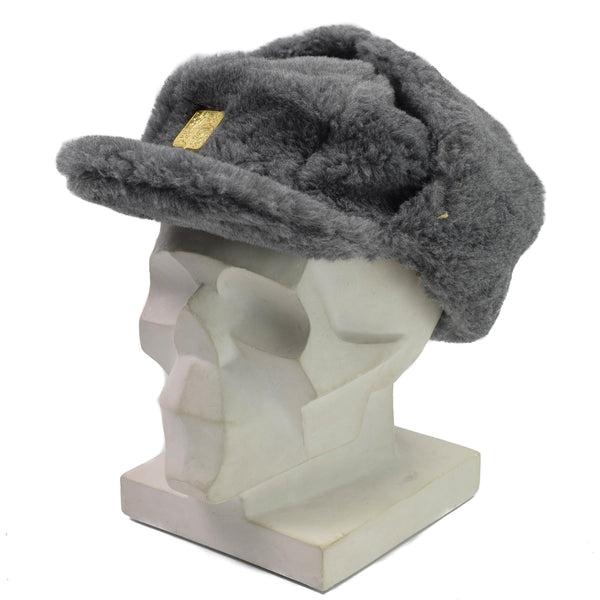 Original Tjeckien Army Army Winter Hat Cold Weather Faux päls öronklappsproblem