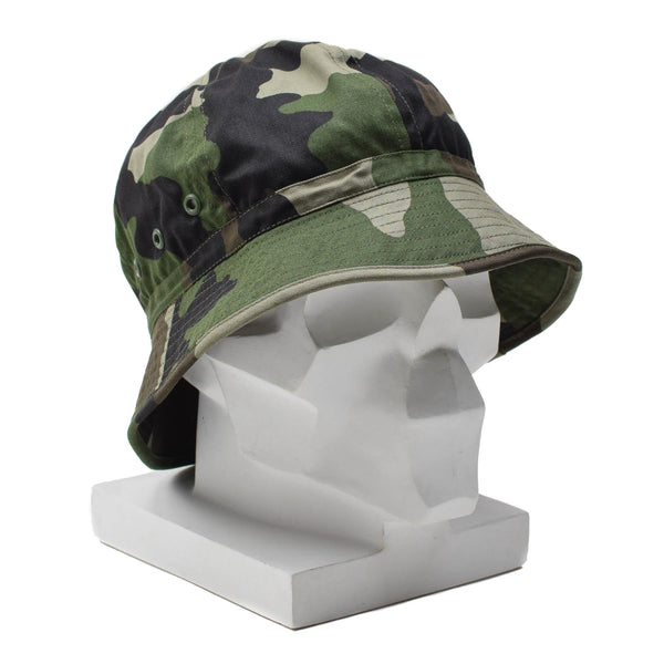 Original fransk militär mjuk bush hatt cce camo panama hink lättvikt ny
