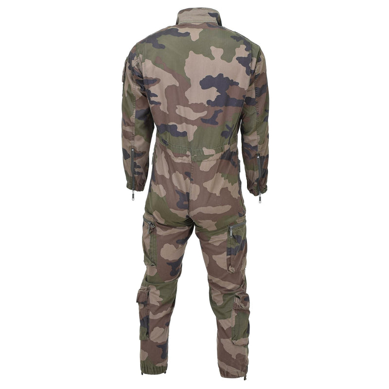 Äkta franska militära omslag Navy Mechanic Jumpsuit Roomy Fit Cce Camouflage