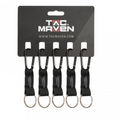 Pentagon Tactical 5mm aluminium karbinhake Clips 5 Pack Outdoor Camping Nyckelring