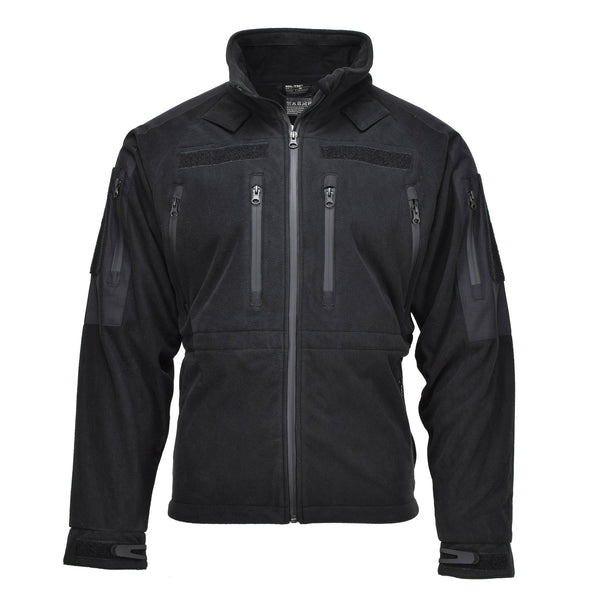 Mil-tec fleece jacka kall väder termisk vandring aktivt kläder vattenbeständig