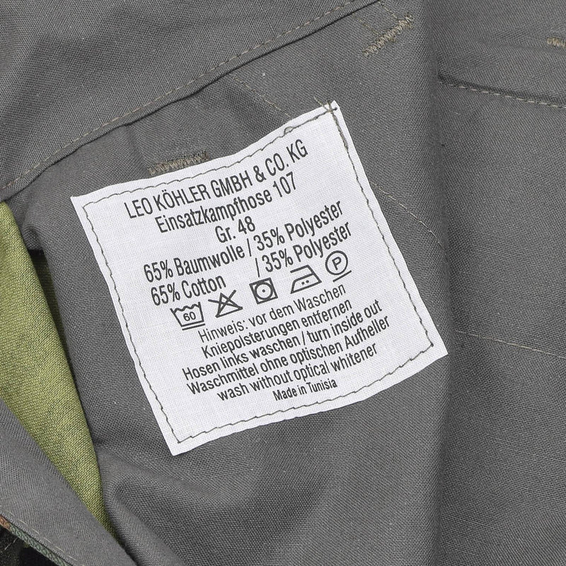 Leo Kohler robusta stridsbyxor ACU förstärkte taktisk lastbyxor Flecktarn