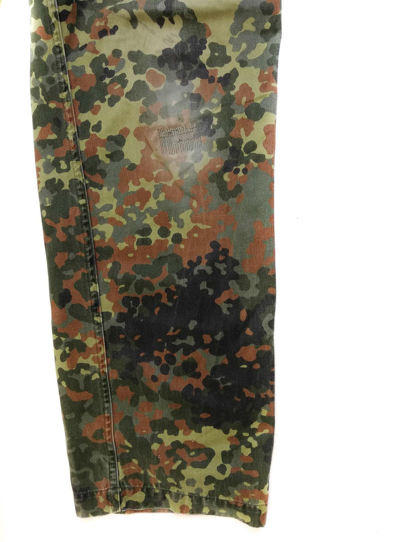 Original tysk arméutgåva Flecktarn Camo Pants Field Combat Military Trousers