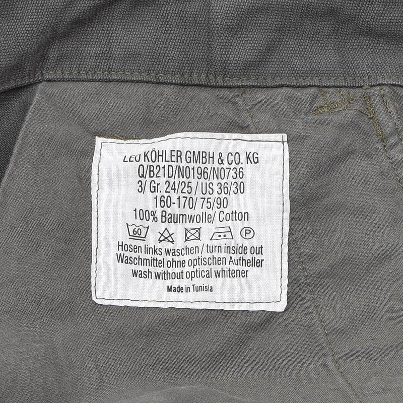 Leo Kohler Combat Military Pants BDU Commando Tactical Trousers Cotton Olive