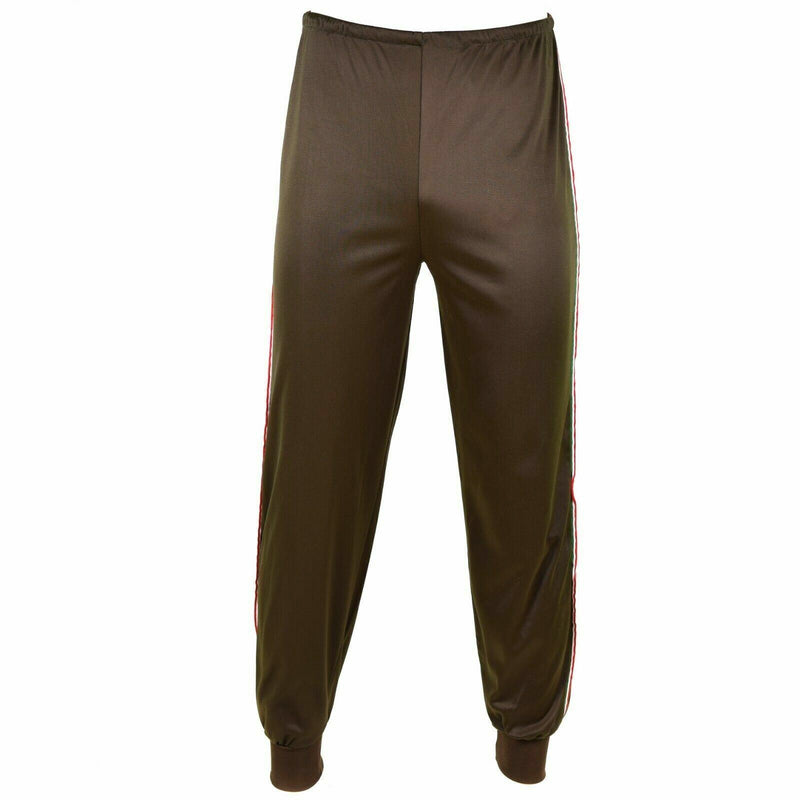 Äkta italienska arméträningssuitbyxor Militära sportvintage botten
