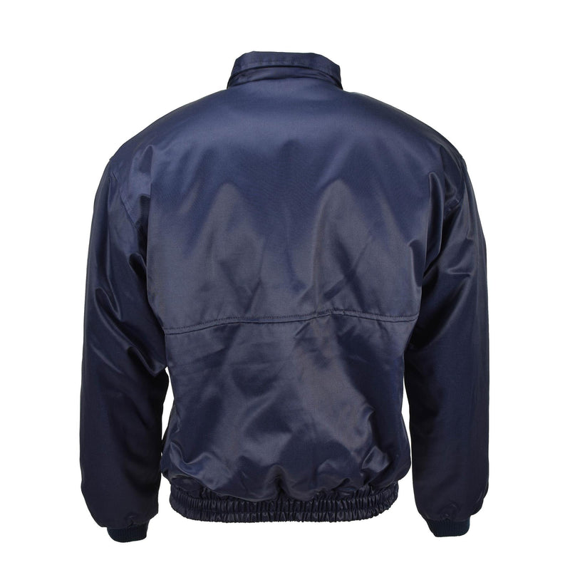 Varumärke Lambert French Air Forces Bomber Jacket Blue Warm Windproof Pilot Uniform
