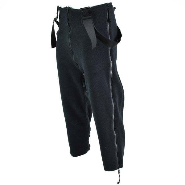 US Army Pants Thermal Black Extreme Cold Weather Trousers Polartec övergripande ny
