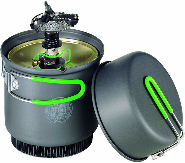 Optimus crux weekender han lagar system gas spis camping vandringsskogsbrännare