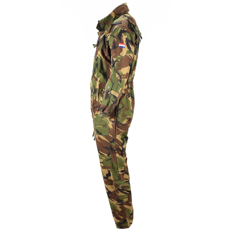 Äkta holländska tankfartyg Militärdräkt kamouflage övergripande jumpsuit ny