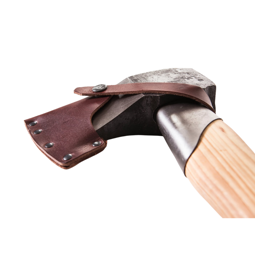 Gransfors Bruk 442 Klyvyxa 70 cm Böjt skaft Kolstålhuvud Hickory