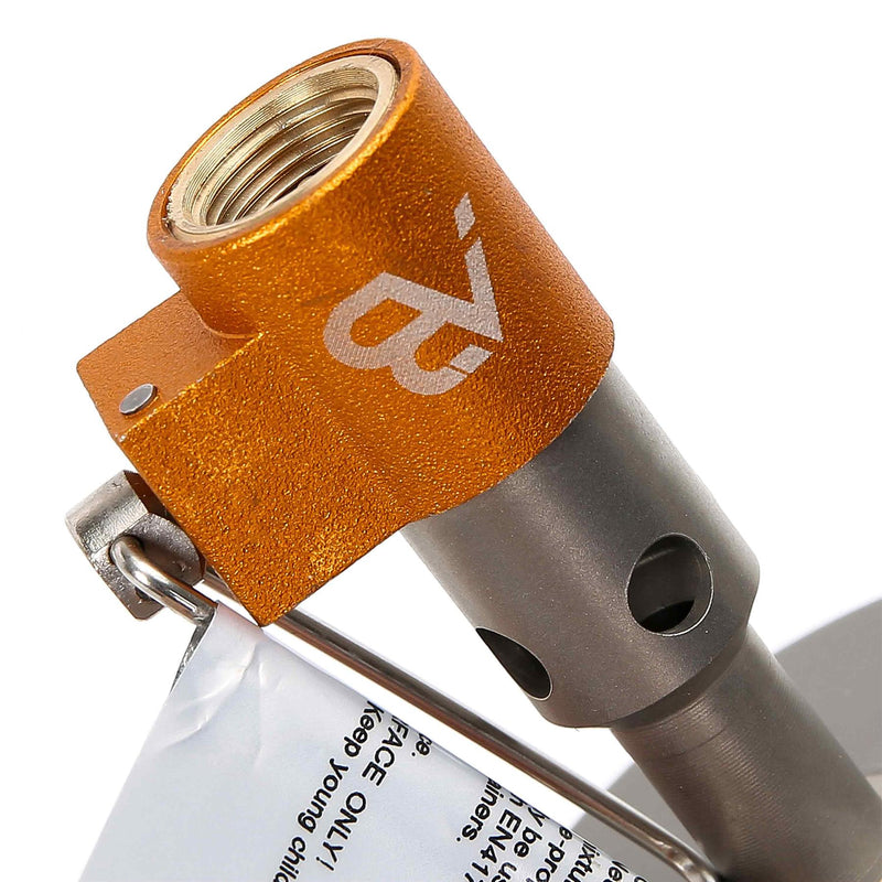 A.blochl AB-16 Camping Gas Burner Lightweight Titanium Trekking vandring spis ny