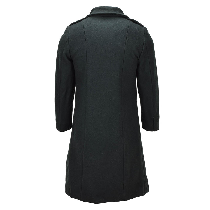 Original kanadensiska arméns ullöverrock för kvinnor Military Surplus Mörkgrön