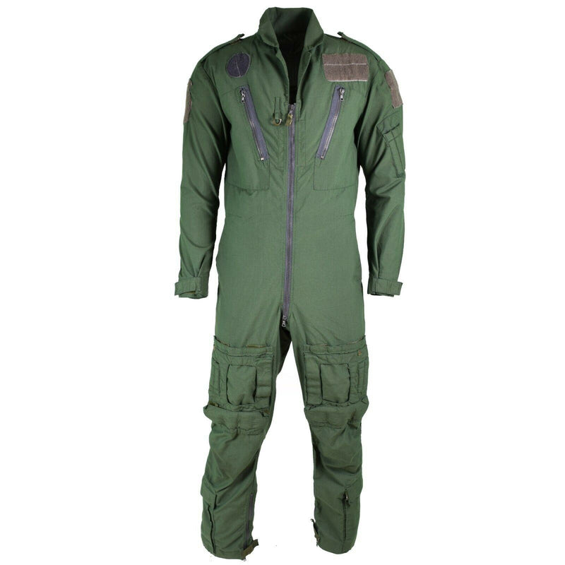 Original British Army Aircrew MK15 RAF Aramid Suit Coverall Sage Green Air Force