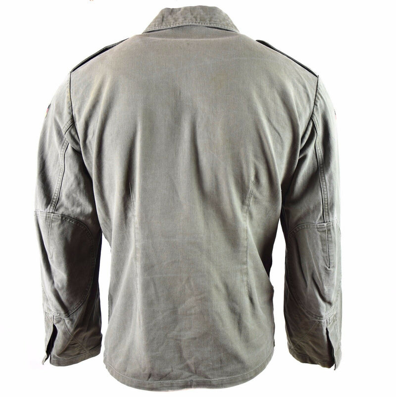 Original German Army Molskin Jacket. Vintage BW Army Field Olive Drab Jacket