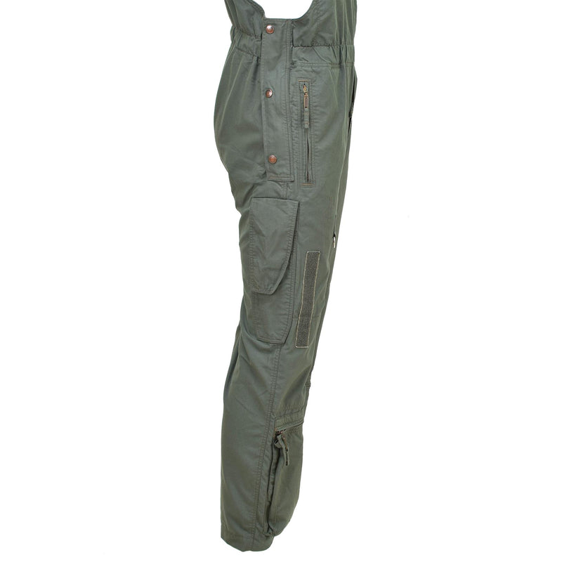 Original tjeckiska arméhaklappar flambeständiga aramid militära överskottsbyxor