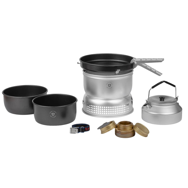 Trangia Cooking spis set vandringsförbränning ultralätt kompakt camping matvärmare