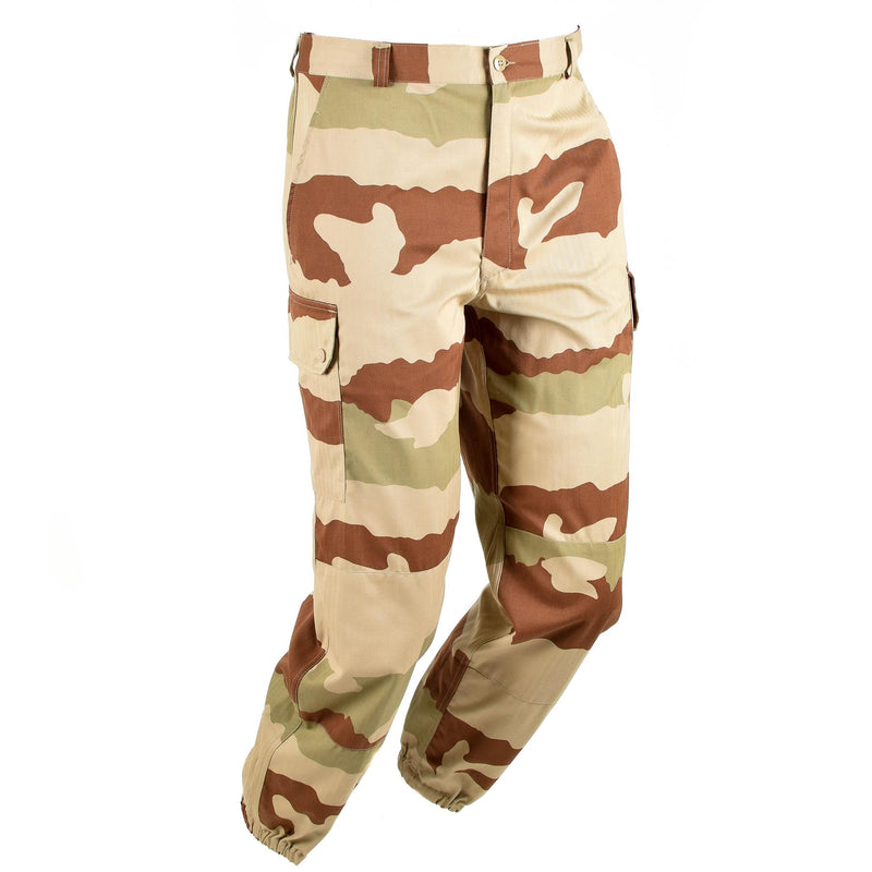 Äkta franska armébyxor F2 Combat Desert Camo Frankrike Militärbyxor Ny