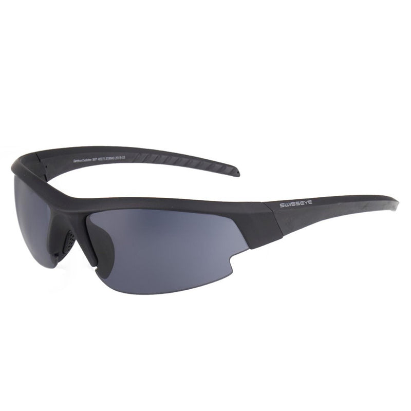 Swiss Eye Ballistic Shooting Glasses Aerodynamiska justerbara gummierade tempel