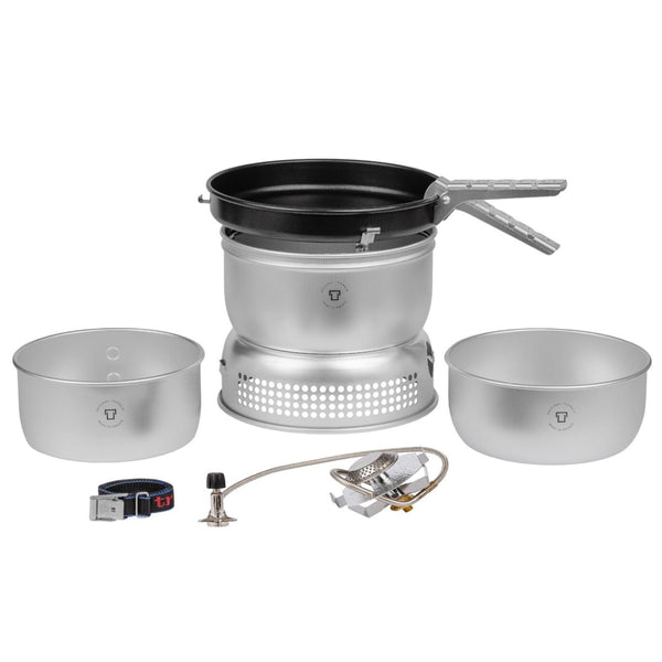 Trangia spis uppsättning 1,75L Pot Pan Aluminum Ultralight utomhus vandringssats