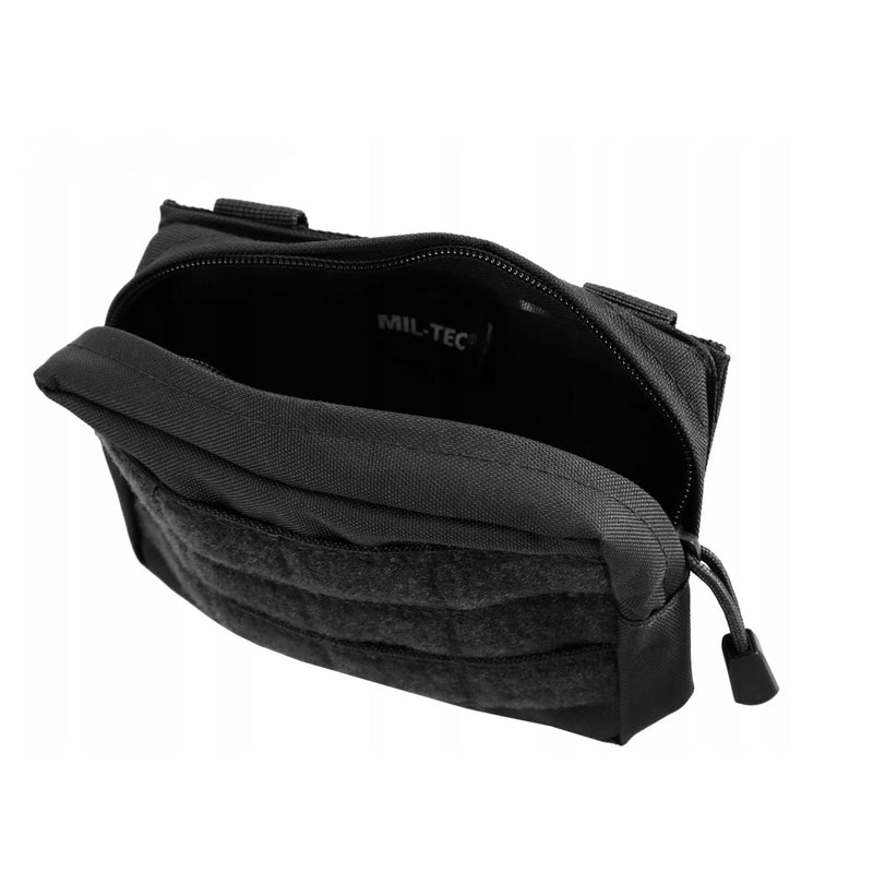 Mil-Tec Universal Belt Pouch Molle Military Webbing Utility Tactical Bag Black