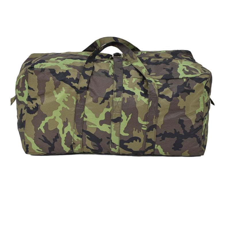 Original tjeckisk militär duffle -väska M95 Camo sportkläder väska rese handväska ny