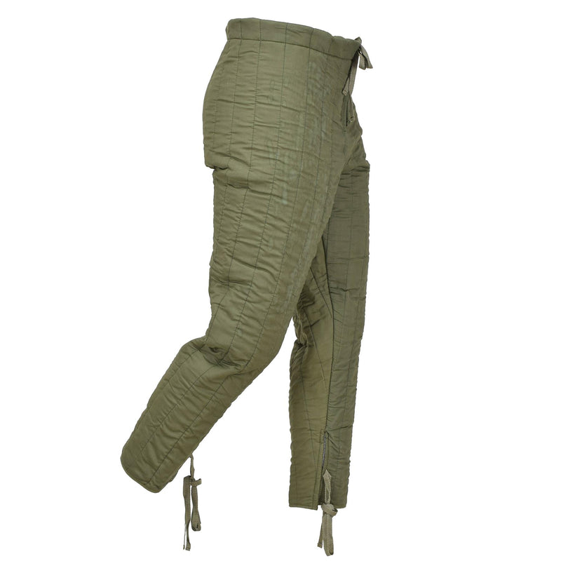 Äkta tjeckiska militära termiska underbyxor foder varma väderbyxor vintage nya