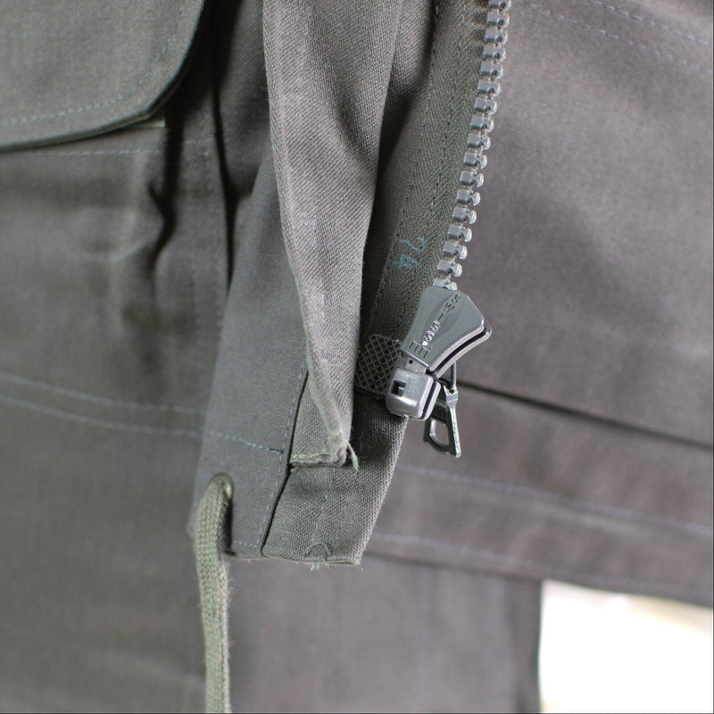 Äkta danska arméstridsjacka M71 Danmark Military Grey Field Surplus New