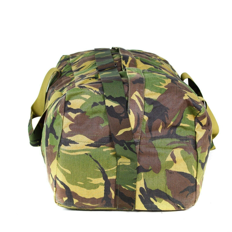 Äkta holländska armé DPM Woodland Weekend Bag Carrier Pouch Pack Duffel Sack Kit