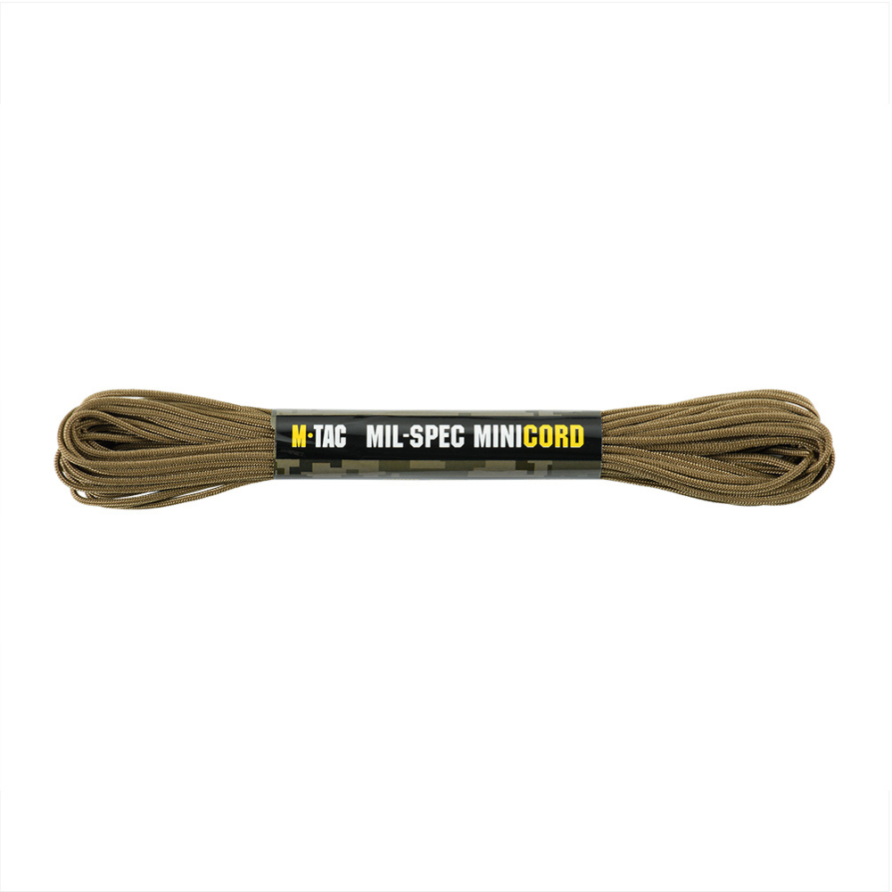 M-TAC Minicord Paracord 2,2 mm 15 m MIL-SPEC Nylon utomhusbrukskabel