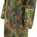Original German Army Flecktarn Camo total kostym Combat Tanker Coverall Jumpsuit