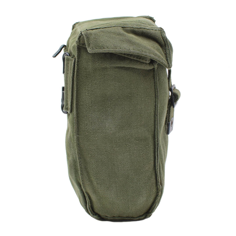 Original British Military M58 Water Bottle Pouch Vintage justerbara remmar oliv