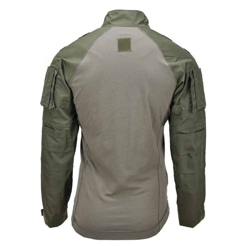 Mil-Tec Brand Military Style Olive Tactical Field Troops Combat Shirt Type 2