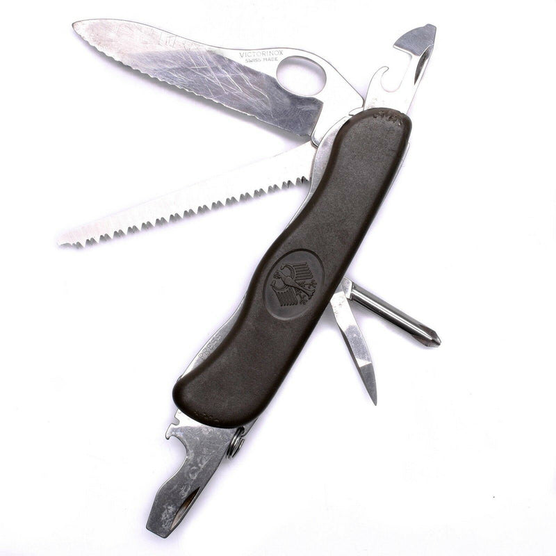Original German Army Swiss Victorinox gjorde Pocket Multitool Folding Knife
