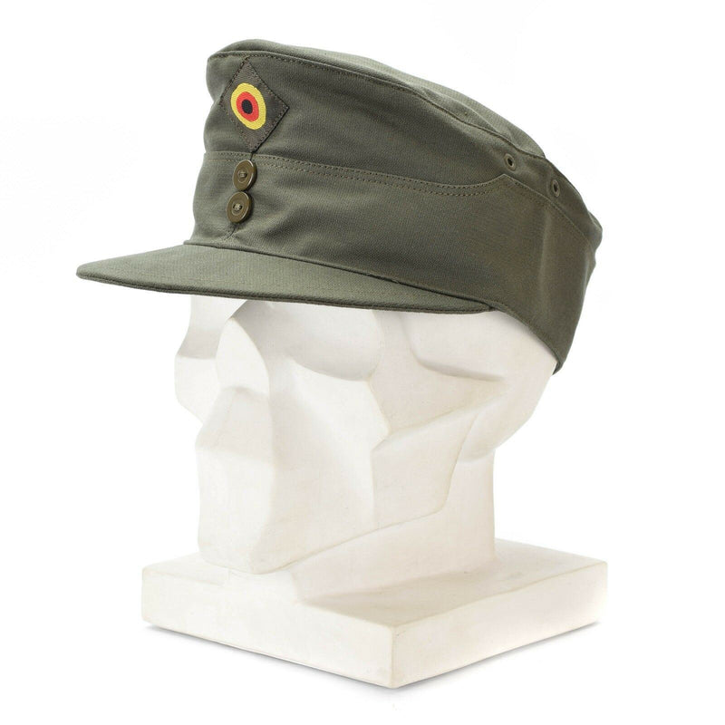 Äkine Original German Army Olive Cap O.D Field Tactical Military Hat Men's New